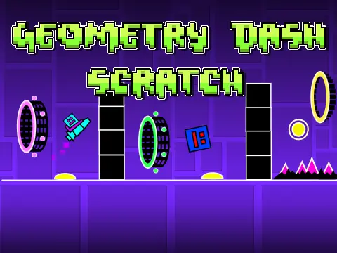 GEOMETRY DASH V1 5 LEVELS 1 3 REMIX ON SCRATCH visual data 5