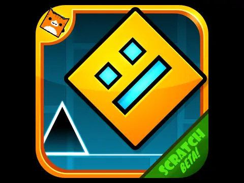 Geometry Dash Scratch v0.5 Beta gameplay screenshot