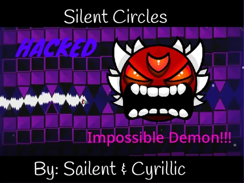 Play Geometry Dash Silent Circles HACKED online