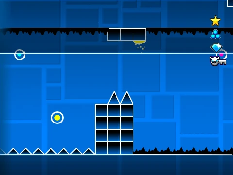 Play Geometry Dash Silent Processing WIP online free