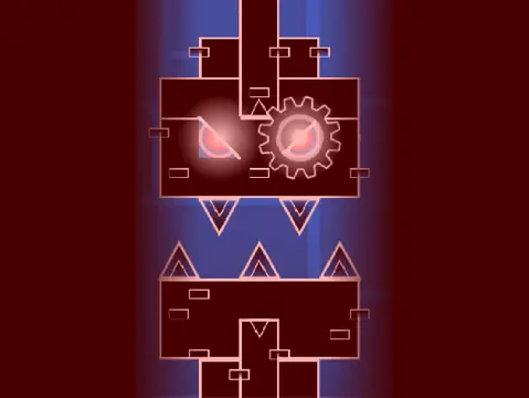 Play Geometry Dash Sonic Wave Silent Circles online, a fusion of two legendary extreme demons.