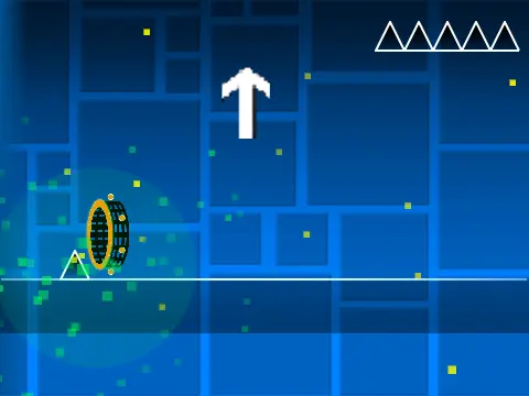 Geometry Dash Spam Click for Coin Remix V3 Game Cover