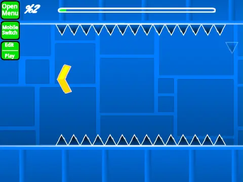 Geometry Dash Spam Test Remix Game Cover