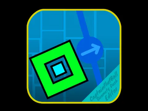 Geometry Dash Spam Test Wave Game Cover