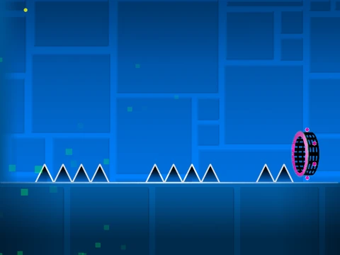 Play Geometry Dash Straight-Fly Challenge Buffed and test your ship mode skills online on Gosprunki