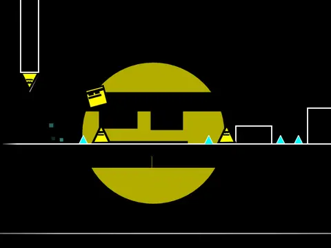 Play Geometry Dash Sub 0 Cool Kid online, a stylish rhythm platformer