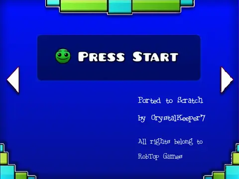 Geometry Dash Subzero 2.0 ice-themed platformer game