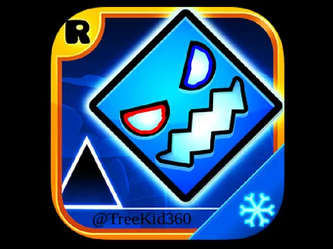 Geometry Dash Subzero game interface and logo