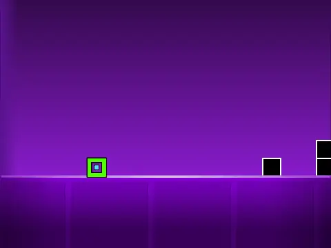 Logo for Geometry Dash Subzero The Story Continues fan game