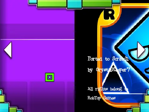 Geometry Dash Subzero v2 rhythm platformer game cover