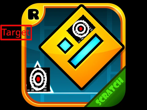 Geometry Dash Target Layout Demo level design