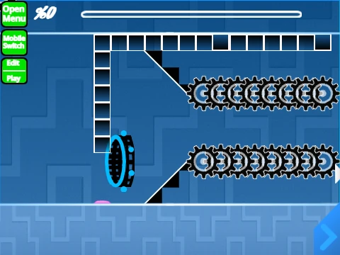 Play Geometry Dash The Wave Challenge online free