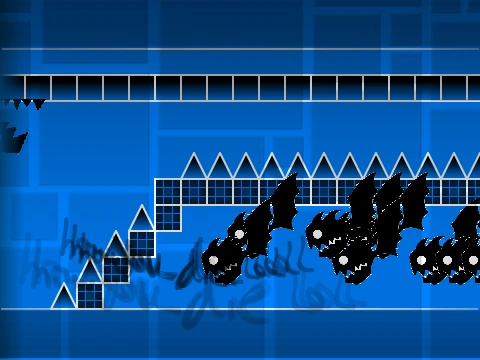 Geometry Dash TON 618 NERFED gameplay screenshot