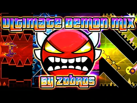 Play Geometry Dash Ultimate Demon Mix HACKED Online Free