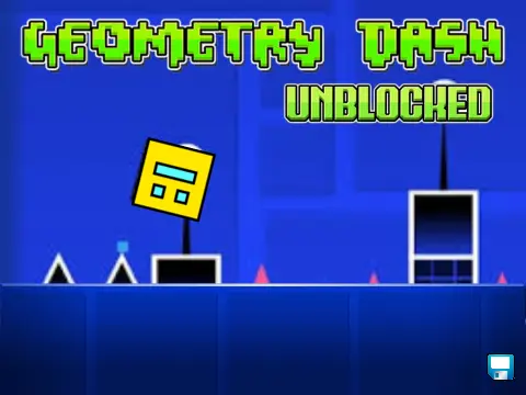 Geometry Dash Unblocked Version 5 latest game visual