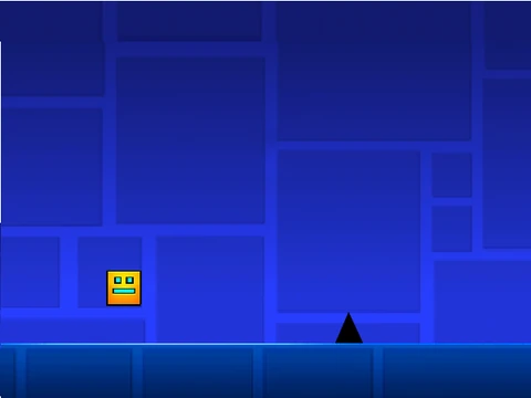 Play Geometry Dash V 2.1 online fan version