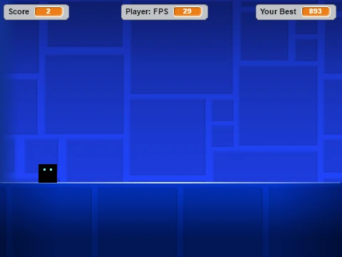 Play Geometry Dash v.Ninja online for free
