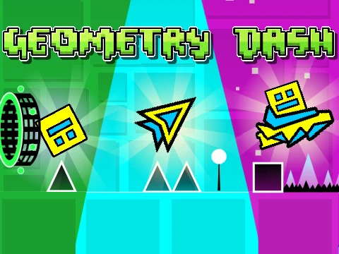 Play the nostalgic Geometry Dash V1.5 online for free at Gosprunki