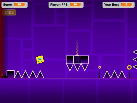 Play Geometry Dash v1.5 Levels 4-6 Harder Version