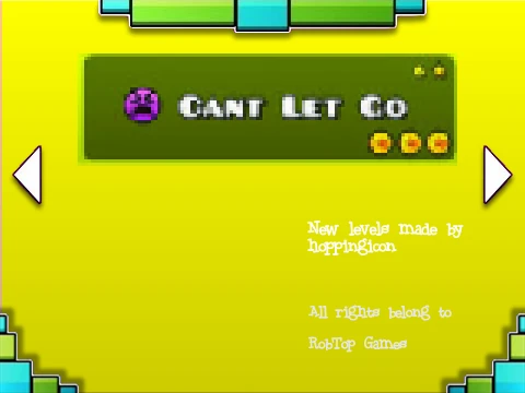 Geometry Dash v1.5 Levels 4-6 Remix gameplay screenshot