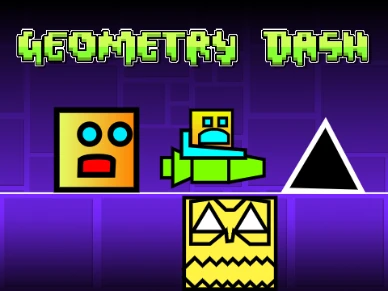 Play Geometry Dash v1.5 v8 classic old version online