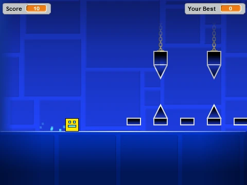 Play Geometry Dash v1.9 LEVEL PACK online