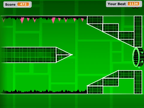 Play Geometry Dash v2.7 Level 16 all ufo online for free
