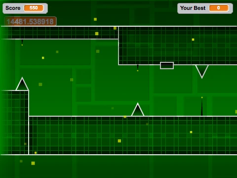 Play the Geometry Dash v2.9 fan game on Scratch