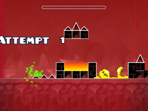 Geometry Dash v3.2 Brimstone Rebirth remix-2 gameplay