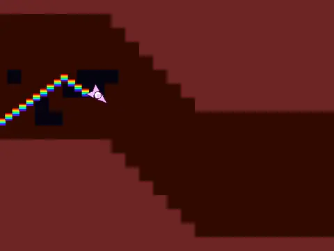Geometry Dash Wave Adventures Enhanced showing multiple level environments and wave gameplay