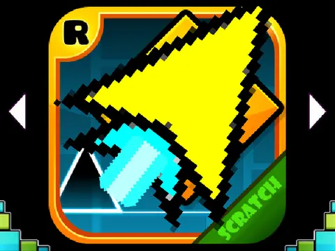 Geometry Dash Wave Challenge 2 Game Logo