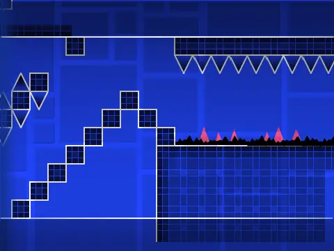 Geometry Dash Wave Levels Logo Cover