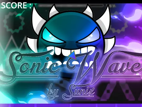 Geometry Dash Wave Sonic Wave V2 - Wave Adaptation
