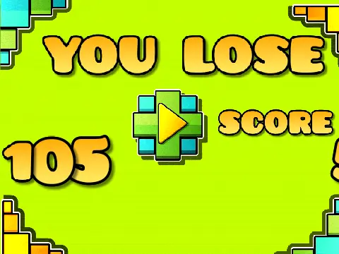 Geometry Dash and Pokemon crossover gameplay showing wave icon and themed obstacles