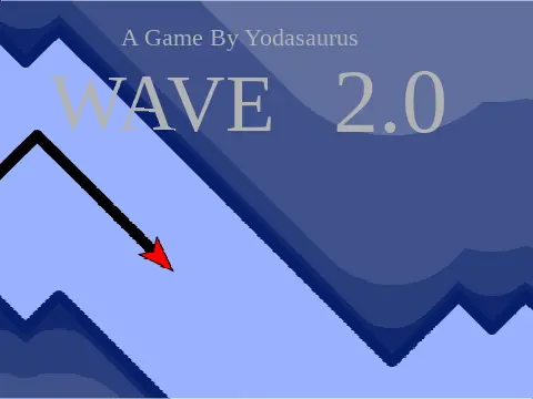 Geometry Dash Waves Game Cover