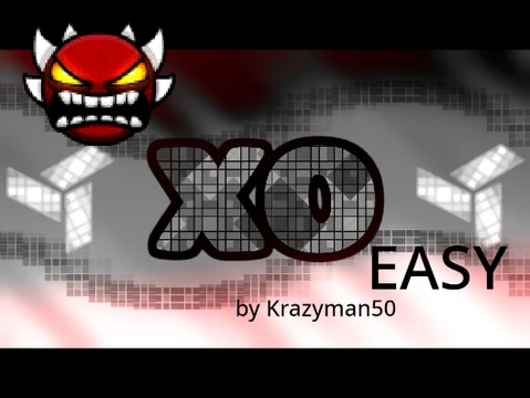 Play Geometry Dash XO Easy online free