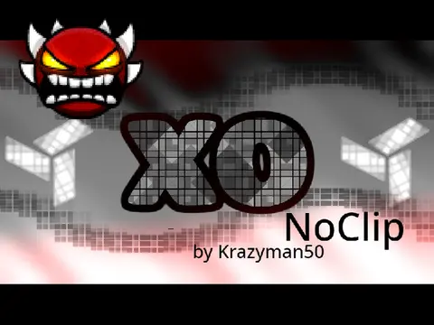 Geometry Dash XO NoClip version for practice mode