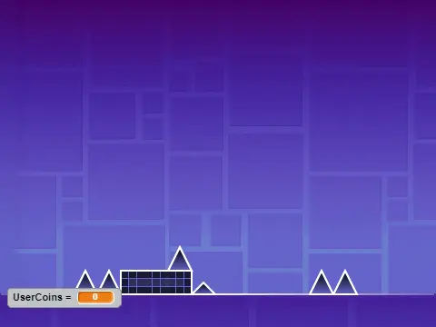 Geometry Dash Xstep music-synchronized rhythm challenge