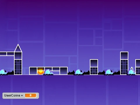 Play the creative Geometry Dash Xstep Remix fan-made level online