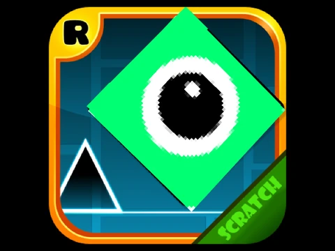 Geometry Dash みどりくん Japanese fan game screenshot