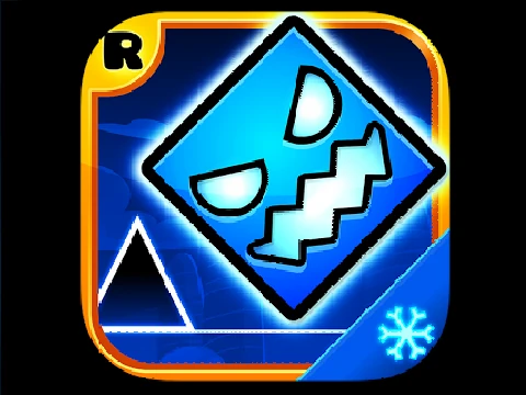 Geometry Dash 氷 Japanese ice version gameplay screenshot