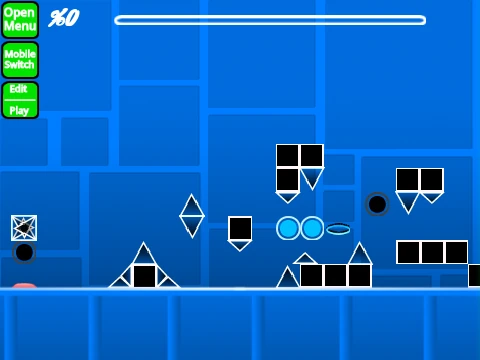 Play geometry dsh sorrow, a Geometry Dash fan game with a unique atmosphere