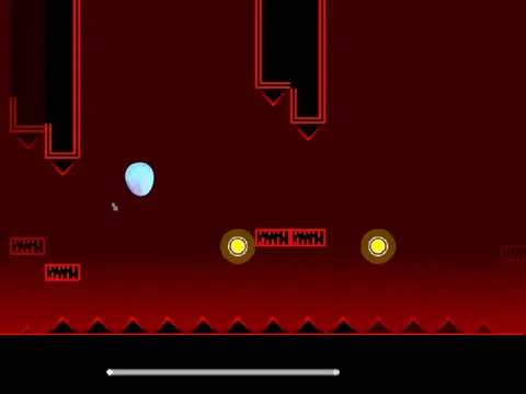 Geometry Egg Dash Darkness - A geometry dash remake game with an egg character
