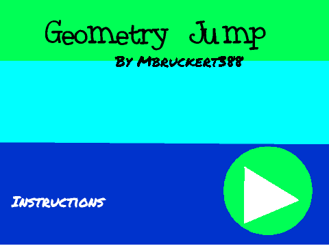 Geometry Jump: The Platformer game cover showing platforming elements and spikes