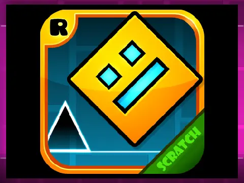 Geometry Scratch Game Logo