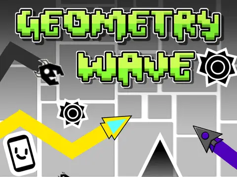 Geometry Wave Hacked unlocked features custom levels