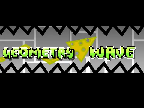 Geometry Wave version 1.9 competitive wave racing game logo