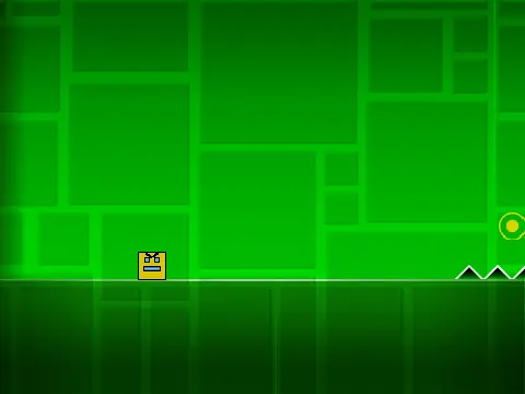 Géométrie Dash Levels 1 2 3 platformer trilogy game logo