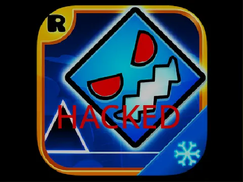 Hacked Geometry Dash Subzero modified game cover with enhanced features