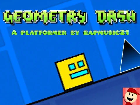 HARDCORE MODE Geometry Dash platformer gameplay